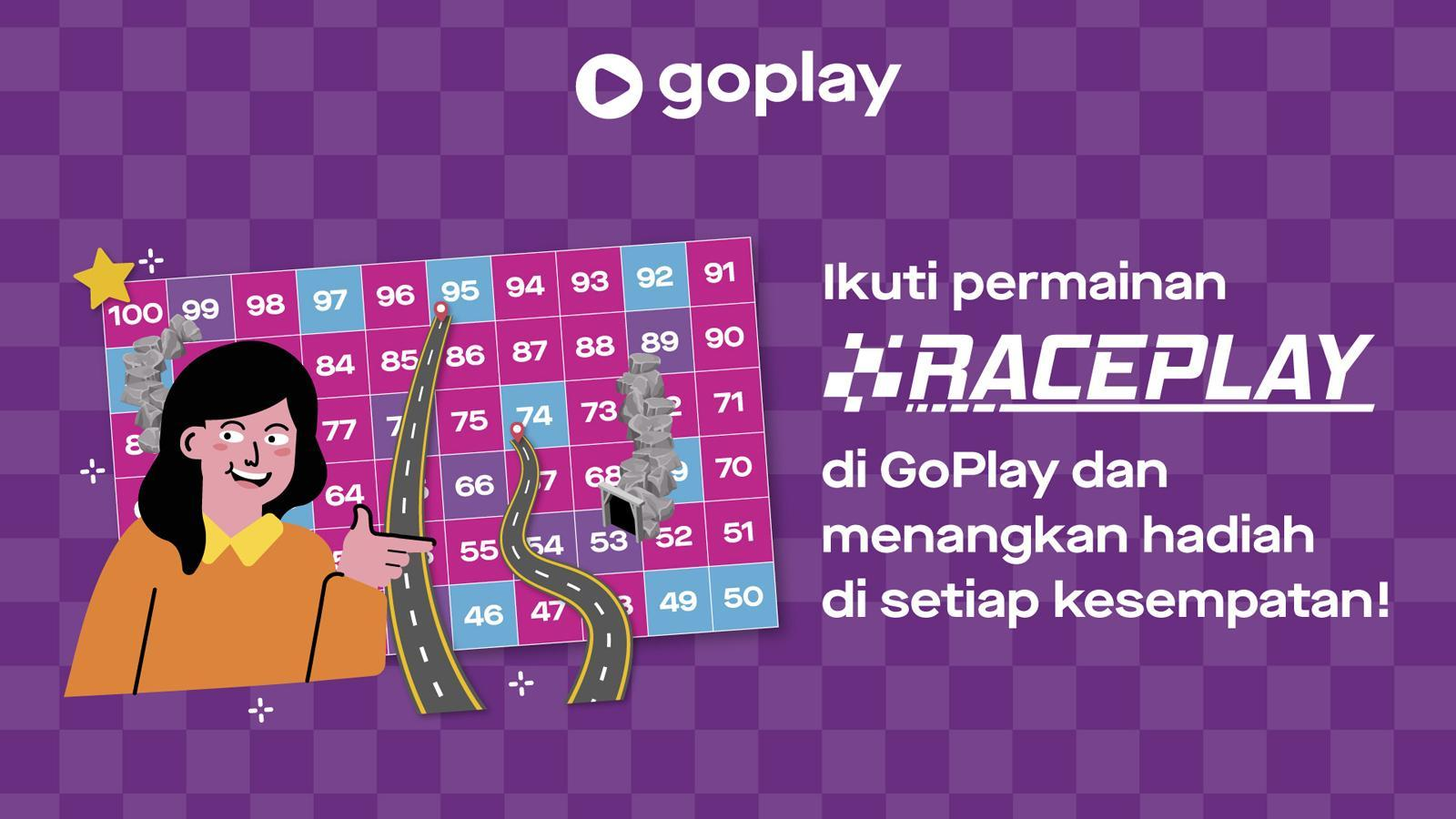 Bermain Game RacePlay dari GoPlay yang Mirip Permainan Ular Tangga