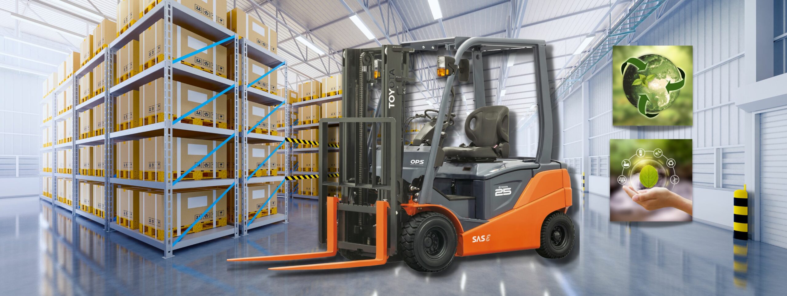 Toyota Electric Powered Forklift